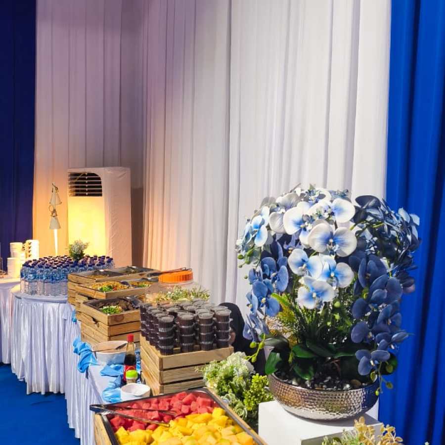 Sajian utama buffet kawung